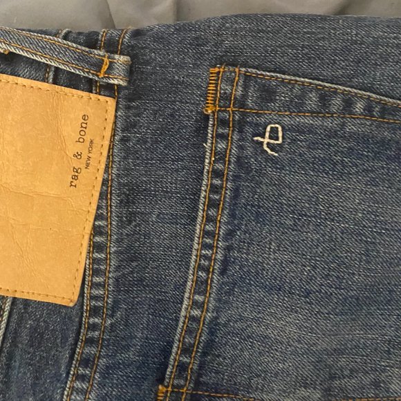 Rag & Bone Rosa Mid-Rise Boyfriend Jeans - Picture 5 of 6